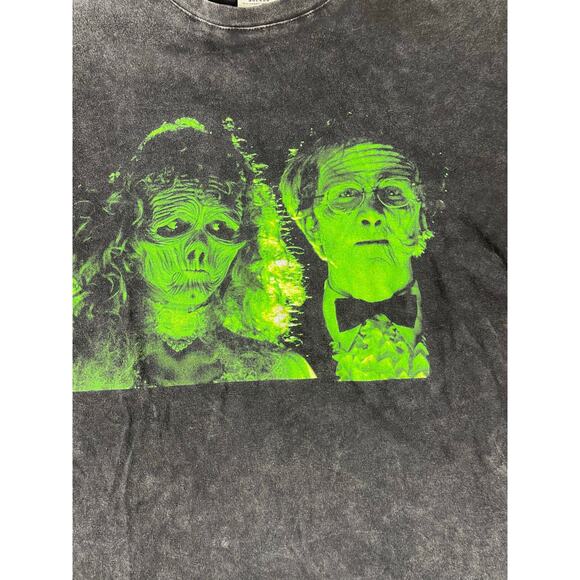 Comfort Colors Green Horror Graphic Tee Size Small - Picture 5 of 6